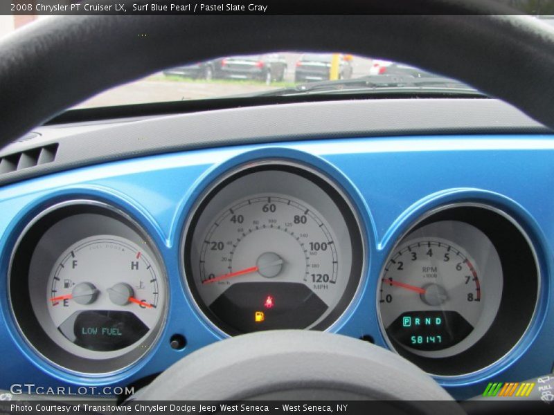 Surf Blue Pearl / Pastel Slate Gray 2008 Chrysler PT Cruiser LX