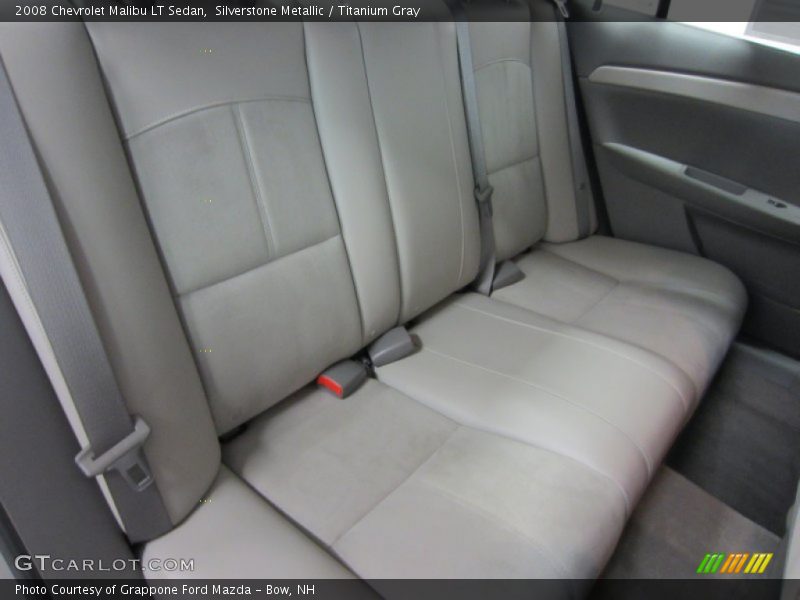 Silverstone Metallic / Titanium Gray 2008 Chevrolet Malibu LT Sedan