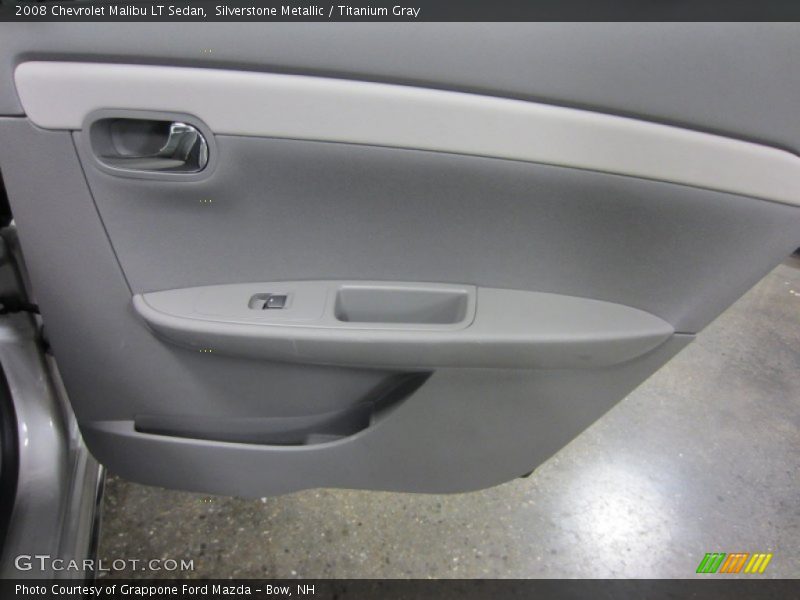 Silverstone Metallic / Titanium Gray 2008 Chevrolet Malibu LT Sedan