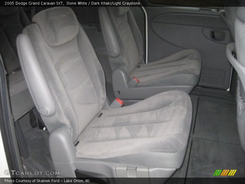 Stone White / Dark Khaki/Light Graystone 2005 Dodge Grand Caravan SXT