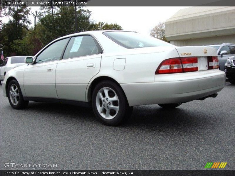 Crystal White / Ivory 2000 Lexus ES 300 Sedan