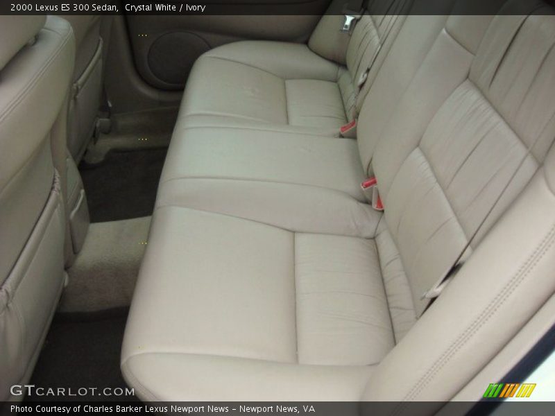 Crystal White / Ivory 2000 Lexus ES 300 Sedan