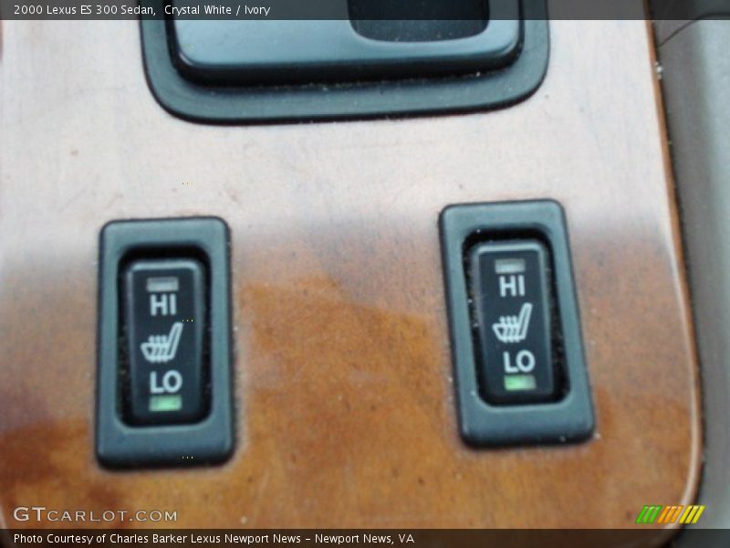Crystal White / Ivory 2000 Lexus ES 300 Sedan