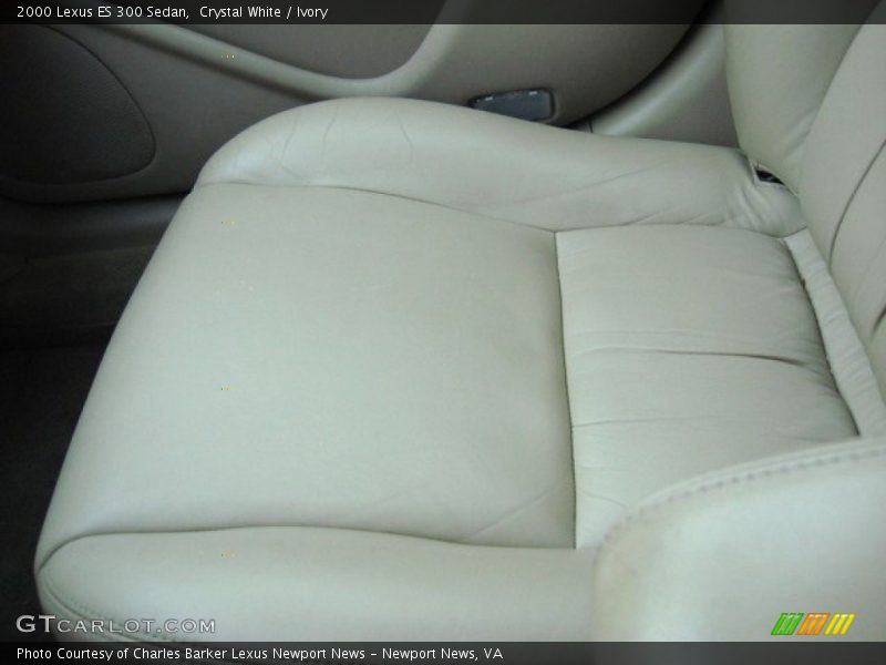 Crystal White / Ivory 2000 Lexus ES 300 Sedan