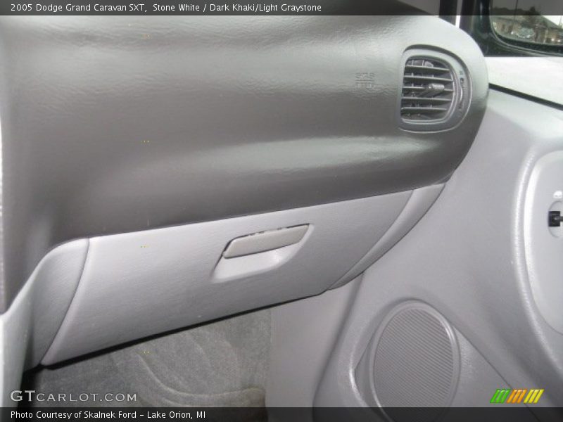 Stone White / Dark Khaki/Light Graystone 2005 Dodge Grand Caravan SXT