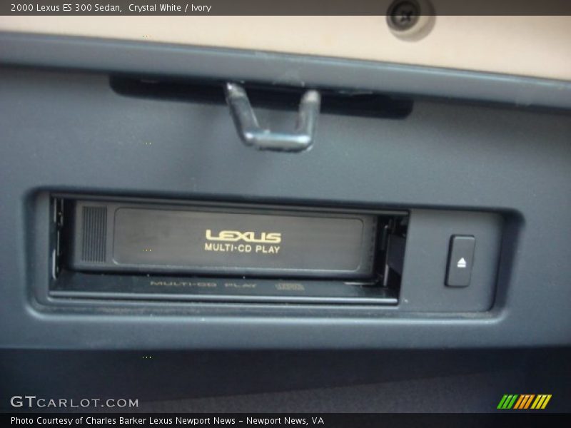 Crystal White / Ivory 2000 Lexus ES 300 Sedan