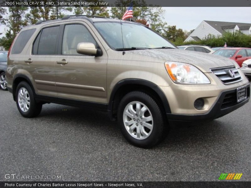 Sahara Sand Metallic / Ivory 2006 Honda CR-V SE 4WD
