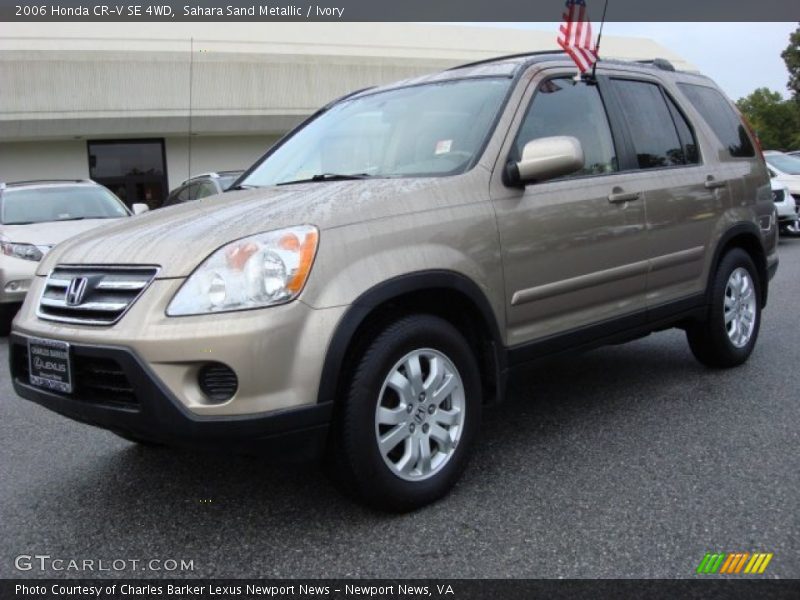 Sahara Sand Metallic / Ivory 2006 Honda CR-V SE 4WD