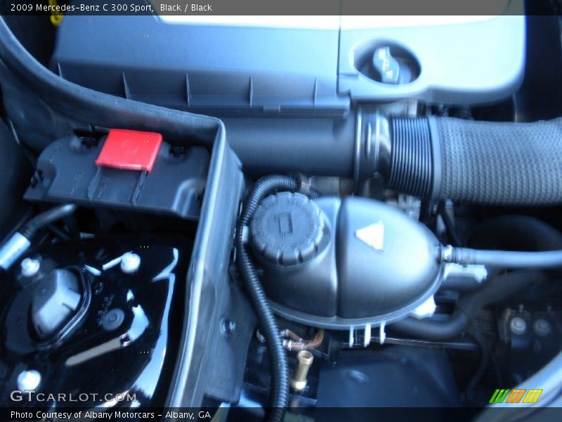 Black / Black 2009 Mercedes-Benz C 300 Sport