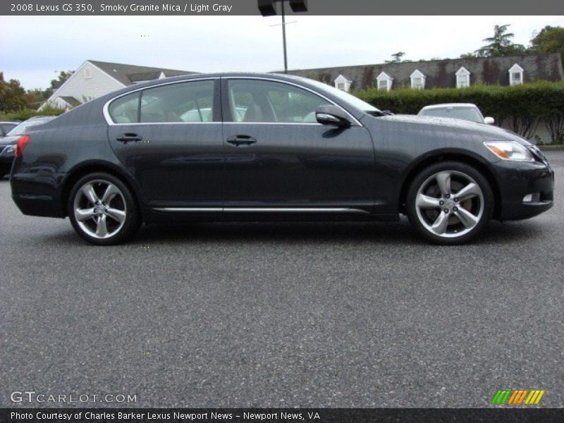 Smoky Granite Mica / Light Gray 2008 Lexus GS 350