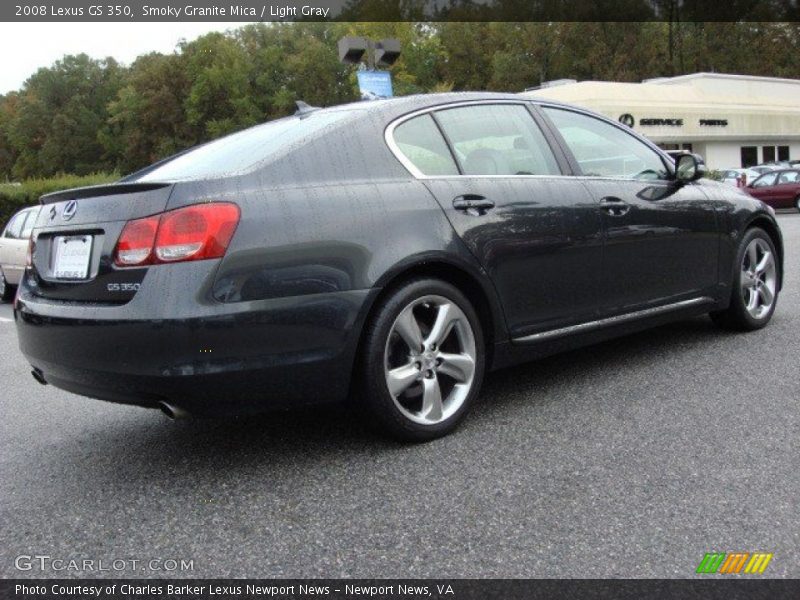 Smoky Granite Mica / Light Gray 2008 Lexus GS 350