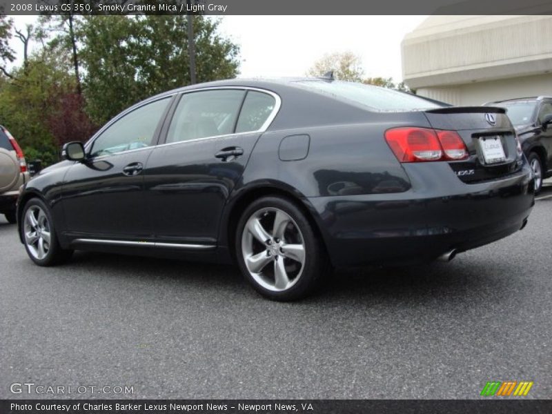 Smoky Granite Mica / Light Gray 2008 Lexus GS 350