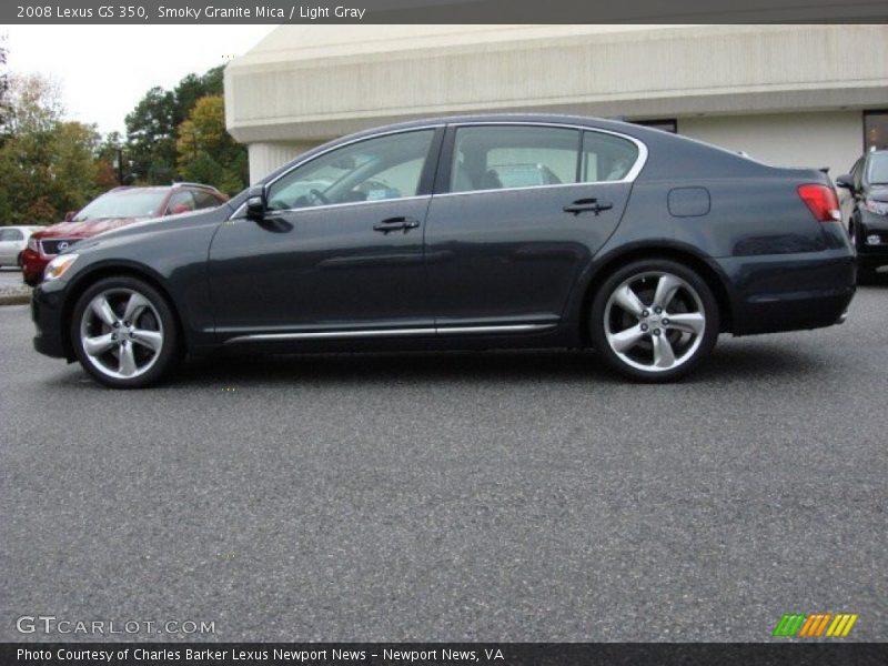 Smoky Granite Mica / Light Gray 2008 Lexus GS 350