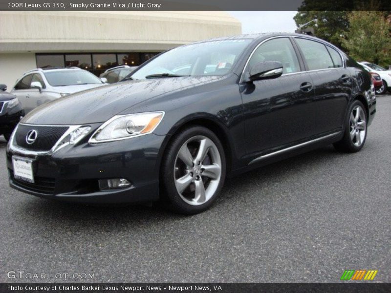 Smoky Granite Mica / Light Gray 2008 Lexus GS 350