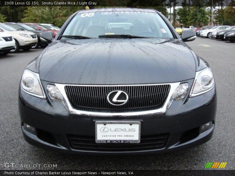 Smoky Granite Mica / Light Gray 2008 Lexus GS 350