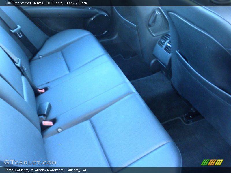 Black / Black 2009 Mercedes-Benz C 300 Sport