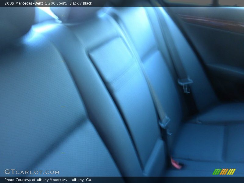 Black / Black 2009 Mercedes-Benz C 300 Sport