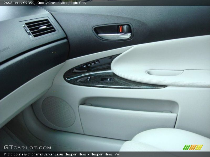 Smoky Granite Mica / Light Gray 2008 Lexus GS 350