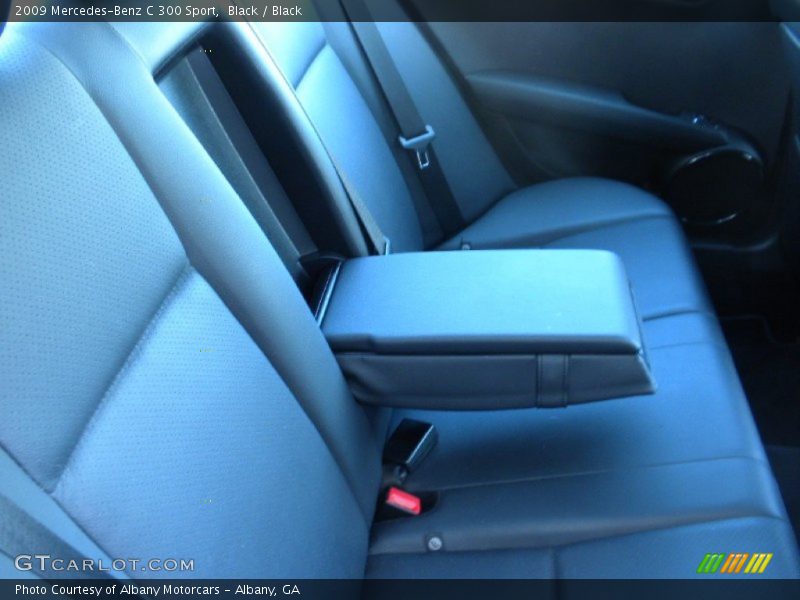 Black / Black 2009 Mercedes-Benz C 300 Sport