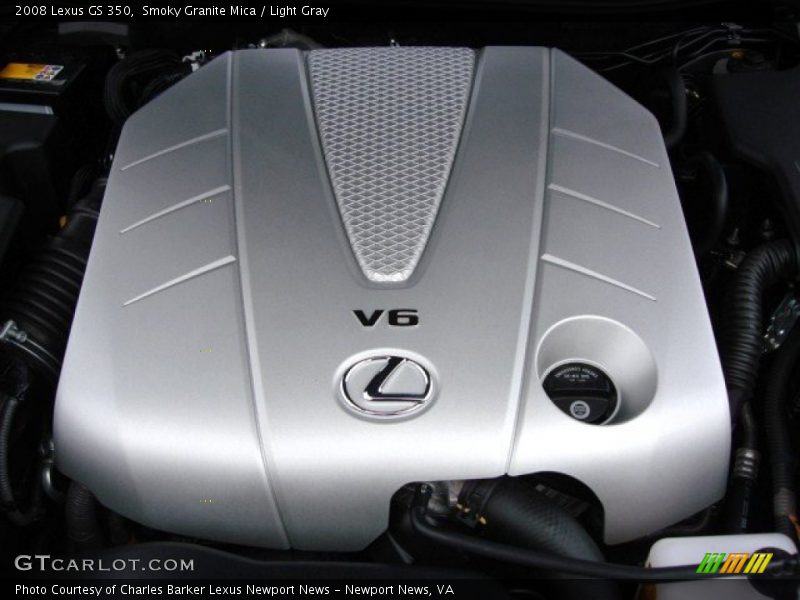 Smoky Granite Mica / Light Gray 2008 Lexus GS 350