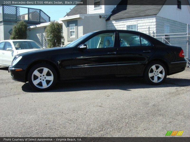 Black / Stone 2005 Mercedes-Benz E 500 4Matic Sedan