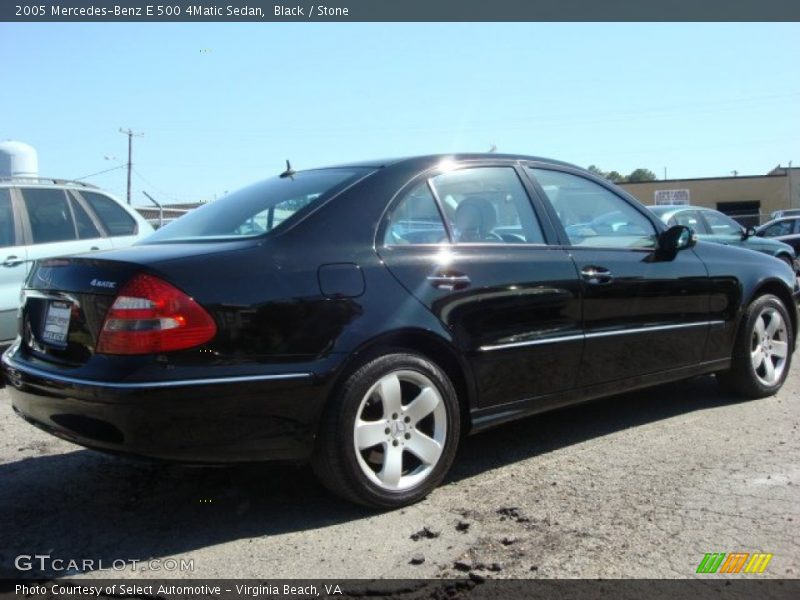 Black / Stone 2005 Mercedes-Benz E 500 4Matic Sedan