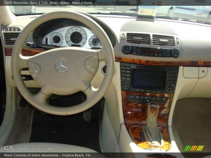 Black / Stone 2005 Mercedes-Benz E 500 4Matic Sedan