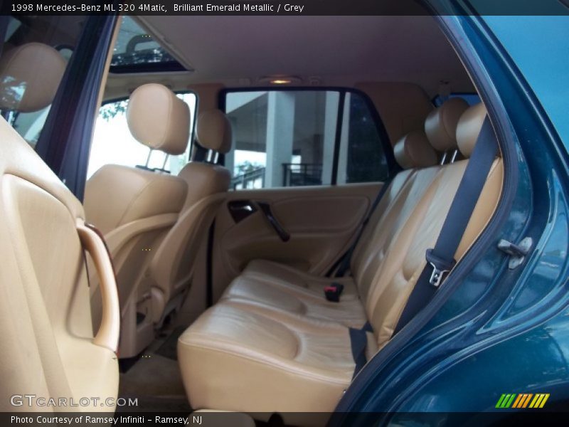 Brilliant Emerald Metallic / Grey 1998 Mercedes-Benz ML 320 4Matic