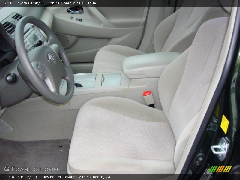 Spruce Green Mica / Bisque 2011 Toyota Camry LE