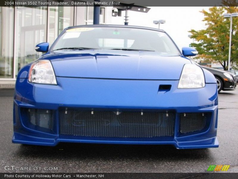 Daytona Blue Metallic / Frost 2004 Nissan 350Z Touring Roadster