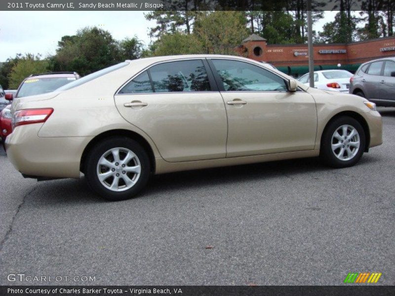 Sandy Beach Metallic / Bisque 2011 Toyota Camry LE