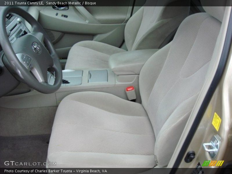 Sandy Beach Metallic / Bisque 2011 Toyota Camry LE