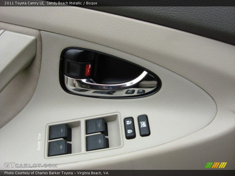 Sandy Beach Metallic / Bisque 2011 Toyota Camry LE