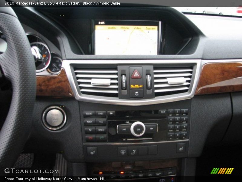 Black / Almond Beige 2010 Mercedes-Benz E 350 4Matic Sedan