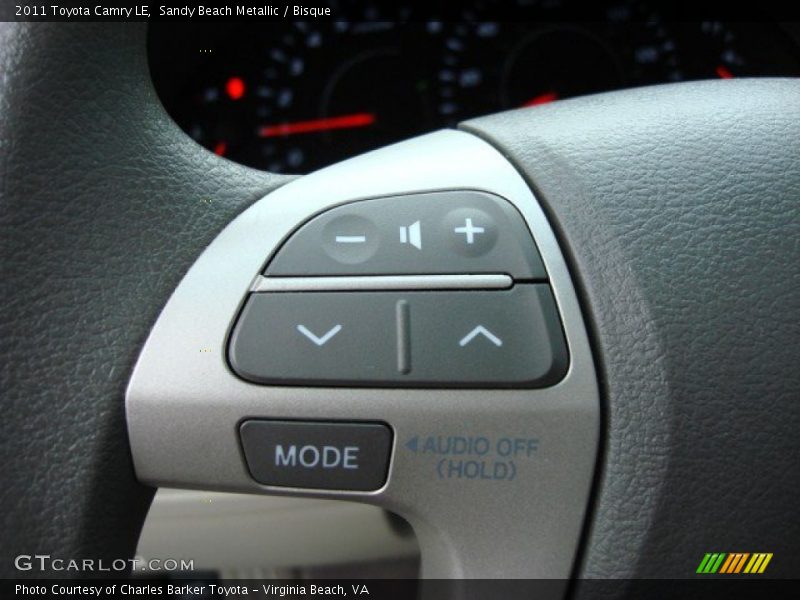 Sandy Beach Metallic / Bisque 2011 Toyota Camry LE