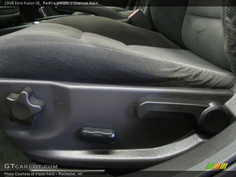 Redfire Metallic / Charcoal Black 2008 Ford Fusion SE