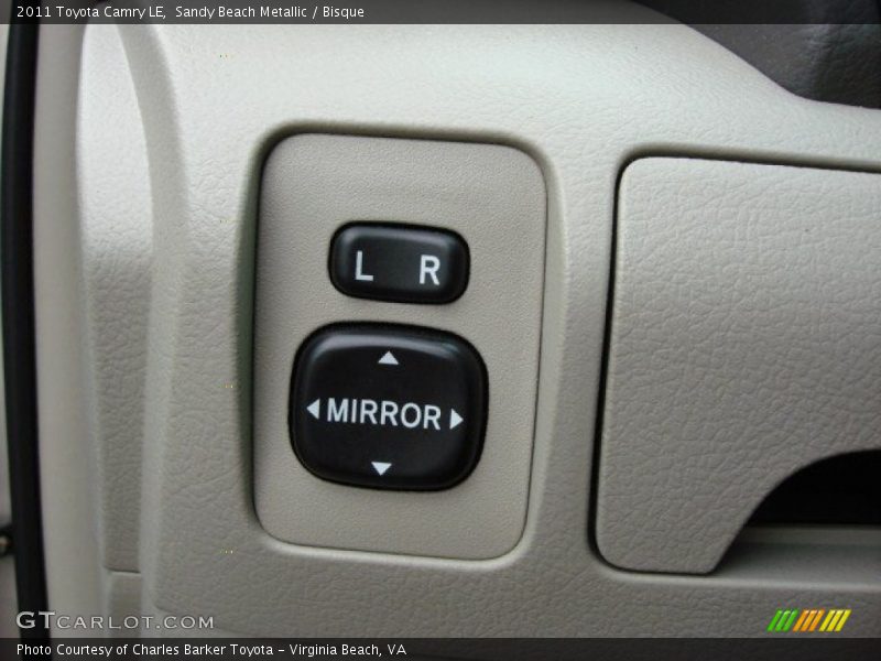 Sandy Beach Metallic / Bisque 2011 Toyota Camry LE