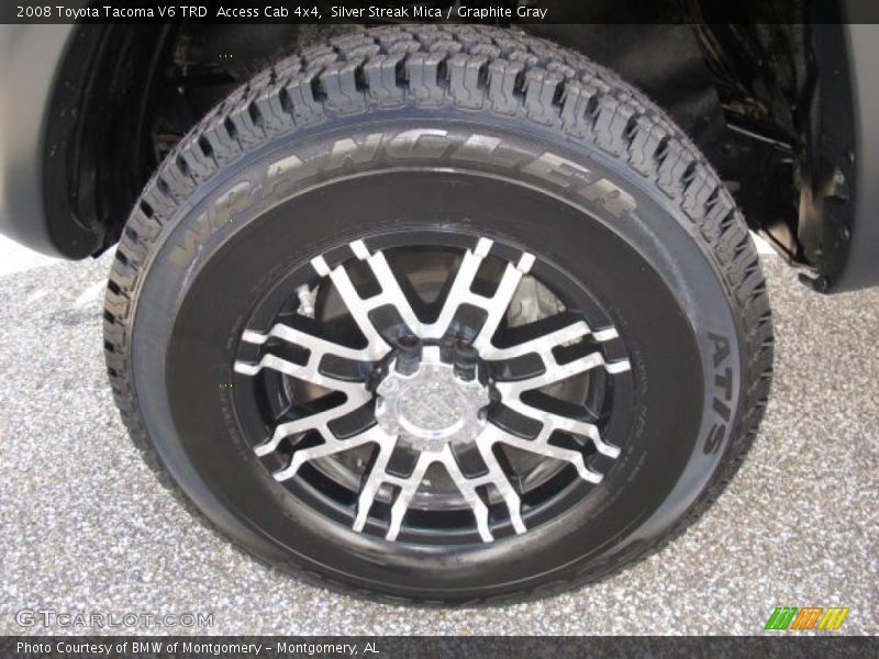 Custom Wheels of 2008 Tacoma V6 TRD  Access Cab 4x4