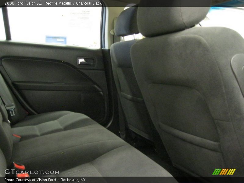 Redfire Metallic / Charcoal Black 2008 Ford Fusion SE