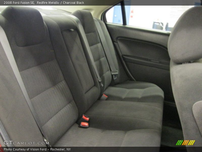 Redfire Metallic / Charcoal Black 2008 Ford Fusion SE