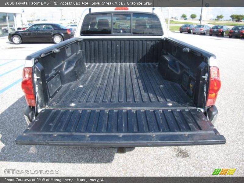 Silver Streak Mica / Graphite Gray 2008 Toyota Tacoma V6 TRD  Access Cab 4x4