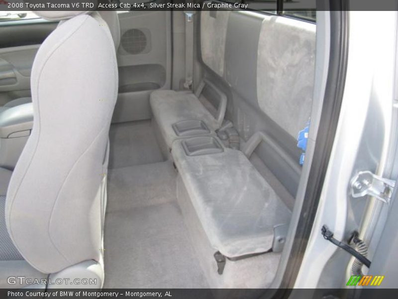Silver Streak Mica / Graphite Gray 2008 Toyota Tacoma V6 TRD  Access Cab 4x4