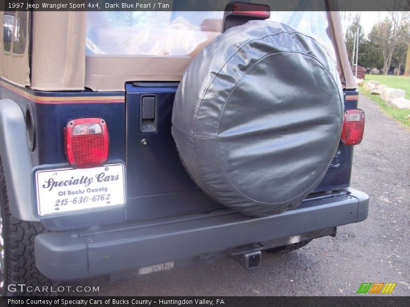 Dark Blue Pearl / Tan 1997 Jeep Wrangler Sport 4x4