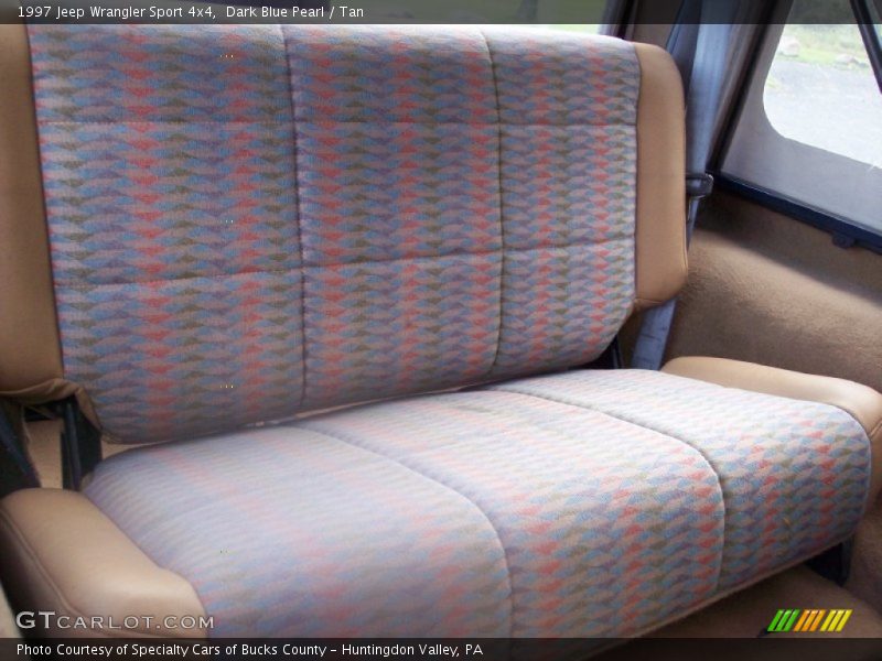 Dark Blue Pearl / Tan 1997 Jeep Wrangler Sport 4x4