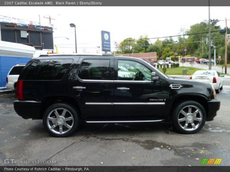 Black Raven / Ebony/Ebony 2007 Cadillac Escalade AWD