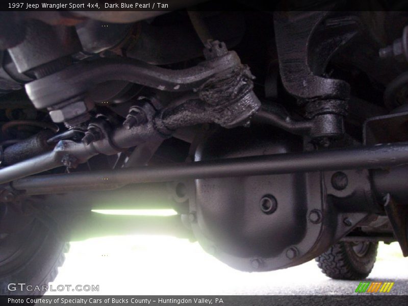 Dark Blue Pearl / Tan 1997 Jeep Wrangler Sport 4x4