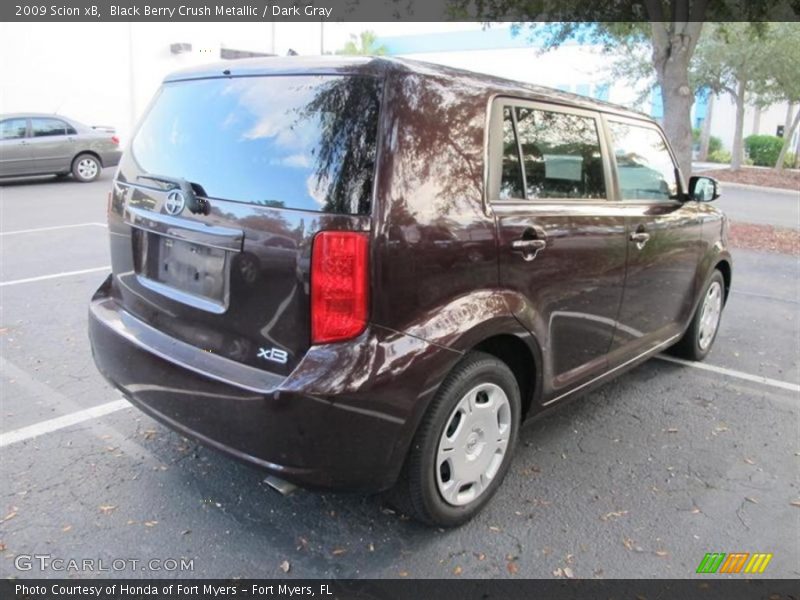 Black Berry Crush Metallic / Dark Gray 2009 Scion xB