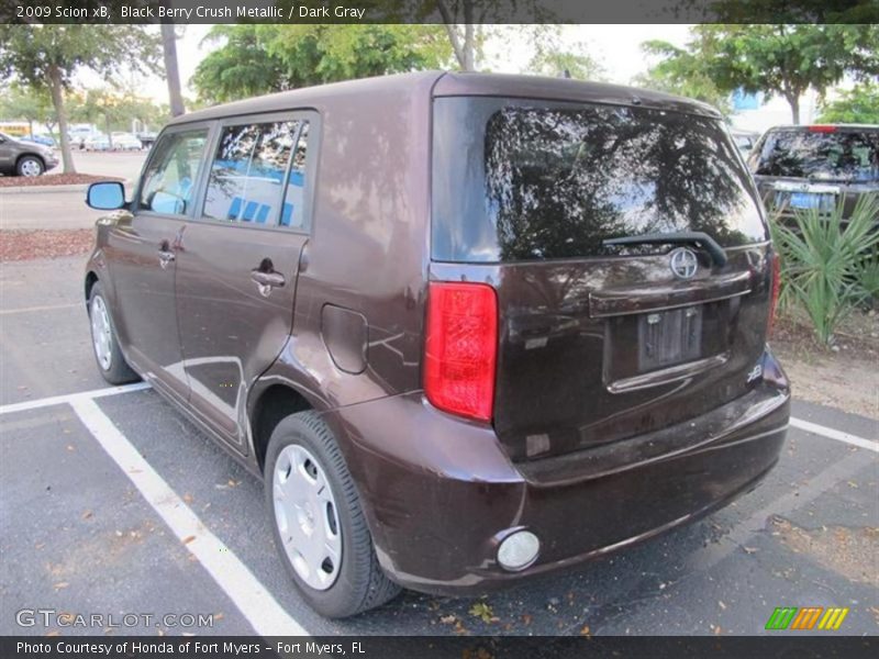Black Berry Crush Metallic / Dark Gray 2009 Scion xB