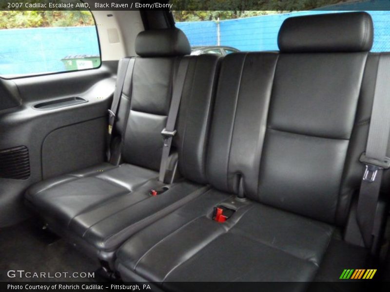 Black Raven / Ebony/Ebony 2007 Cadillac Escalade AWD
