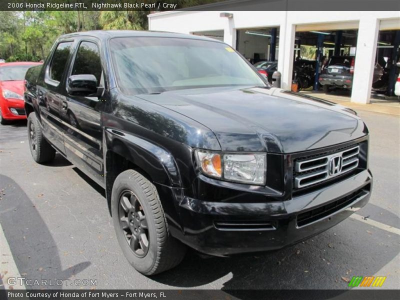 Nighthawk Black Pearl / Gray 2006 Honda Ridgeline RTL